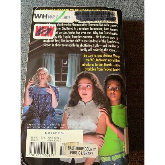 V.C. Andrews "Scattered Leaves" Paperback Novel - Picture 2 of 5